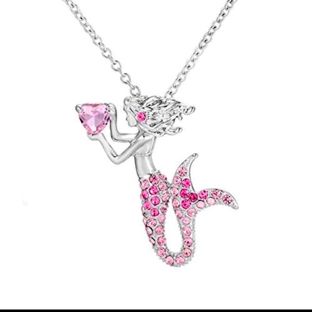 Silver Mermaid Necklace